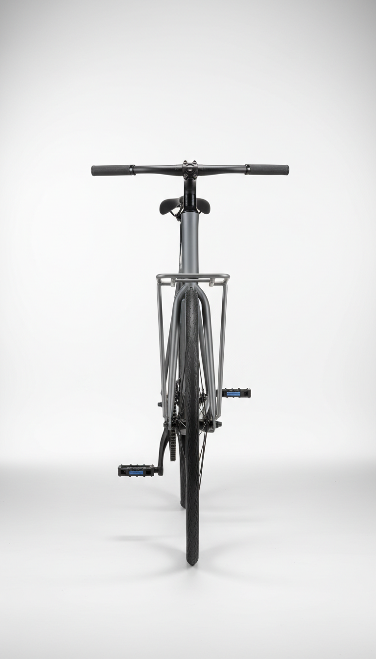 Single-Speed Graphite Urban Commuter